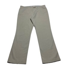 Tommy Hilfiger Stretch Beige Mid Rise Straight Chino Pants Women  s Size 16