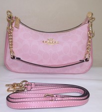 COACH Powder Pink Teri Shoulder Bag CV933 Brand New   