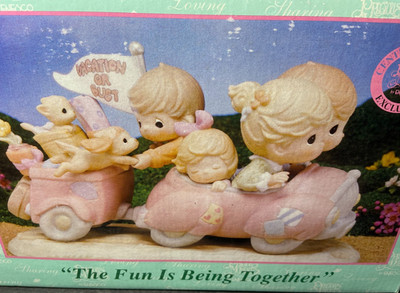 Precious Moments 730262 Century Circle Exclusive The Fun Is Being Together w/COA