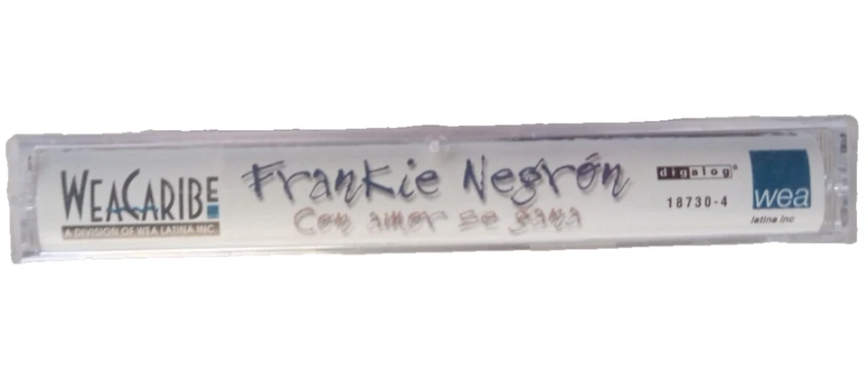 Frankie Negron, Con Amor Se Gana, Audio, Cassette, Brand New, Factory Sealed - Image 4 of 4