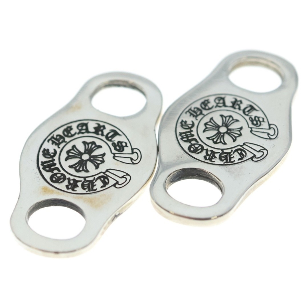 CHROME HEARTS SHOELACE SET Shoe Laces V1 Horseshoe of 2 Silver Used a24ff2858c24 thumbnail 5