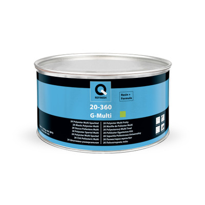 Universalspachtel Leichtspachtel 2K Polyester G-Multi Putty grün 1,6kgQ-Refinish