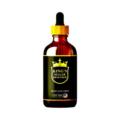 (1-Pack) Kings Sugar Defender Drops, King's SugarDefender Blood Support Drops