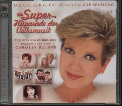 DIE SUPER HITPARADE DER VOLKSMUSIK / CAROLIN REIBER / 2 CD's '' NEUWERTIG #R57#