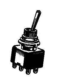 Interruptores miniatura Circuitron 911102 a todas las escalas -- SPDT encendido-apagado-encendido | Zustand: New