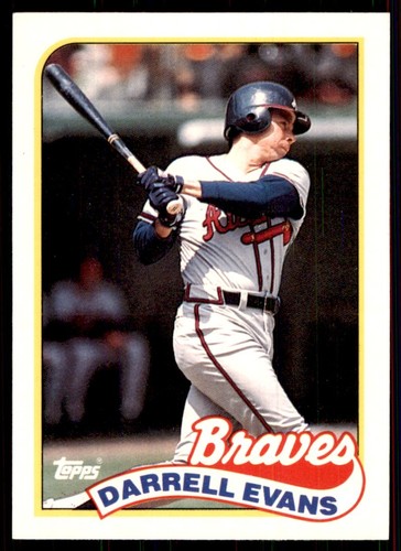 Darrell Evans #31T 1989 Topps Traded card