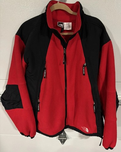 Vintage The North Face 1990’s  Full Zip Heavy Fleece Jacket with vent zips XL