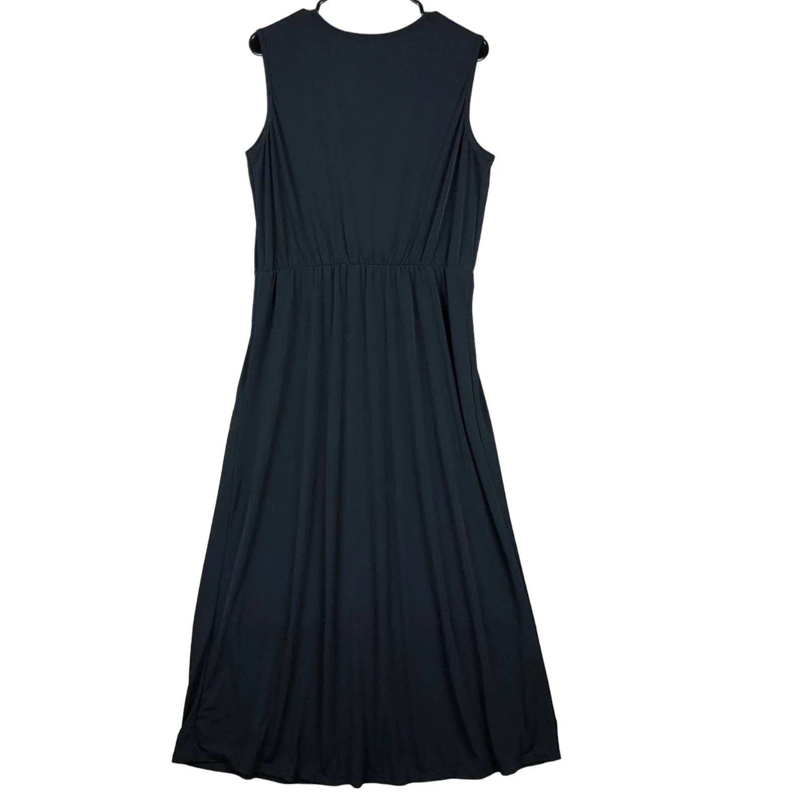 VETEMENTS Abito donna Blair nero Normcore formale cocktail maxi elasticizzato grande