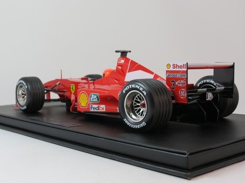 GP Replicas Ferrari F1-2000 #3 Schumacher WC 2000 winner Italy GP 1/12 GP1227AWD - Imagen 4 de 11