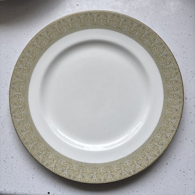 Royal Doulton Sonnet H5012 Speiseteller 27cm grün