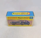 Matchbox Lesney Superfast No5 LOTUS EUROPA " Empty G TYPE box " WITH " NEW
