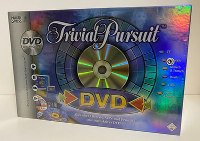 Trivial Pursuit DvD Interaktiv Spiele Land See Brettspiel Gesellschaftsspiel NEU