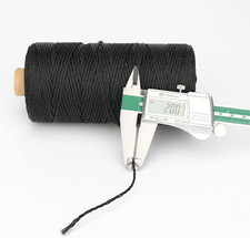 426 Feet Black Nylon String, 36 Braided Mason Nylon Line, 100 Nylon Brick L...