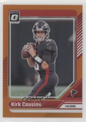 2024 Panini Donruss Optic Orange Prizm 17/249 Kirk Cousins #7 14md