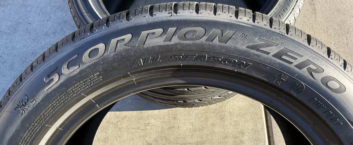 TWO BRAND NEW 275/45R20 110H Pirelli Scorpion Zero A/S Run Flat