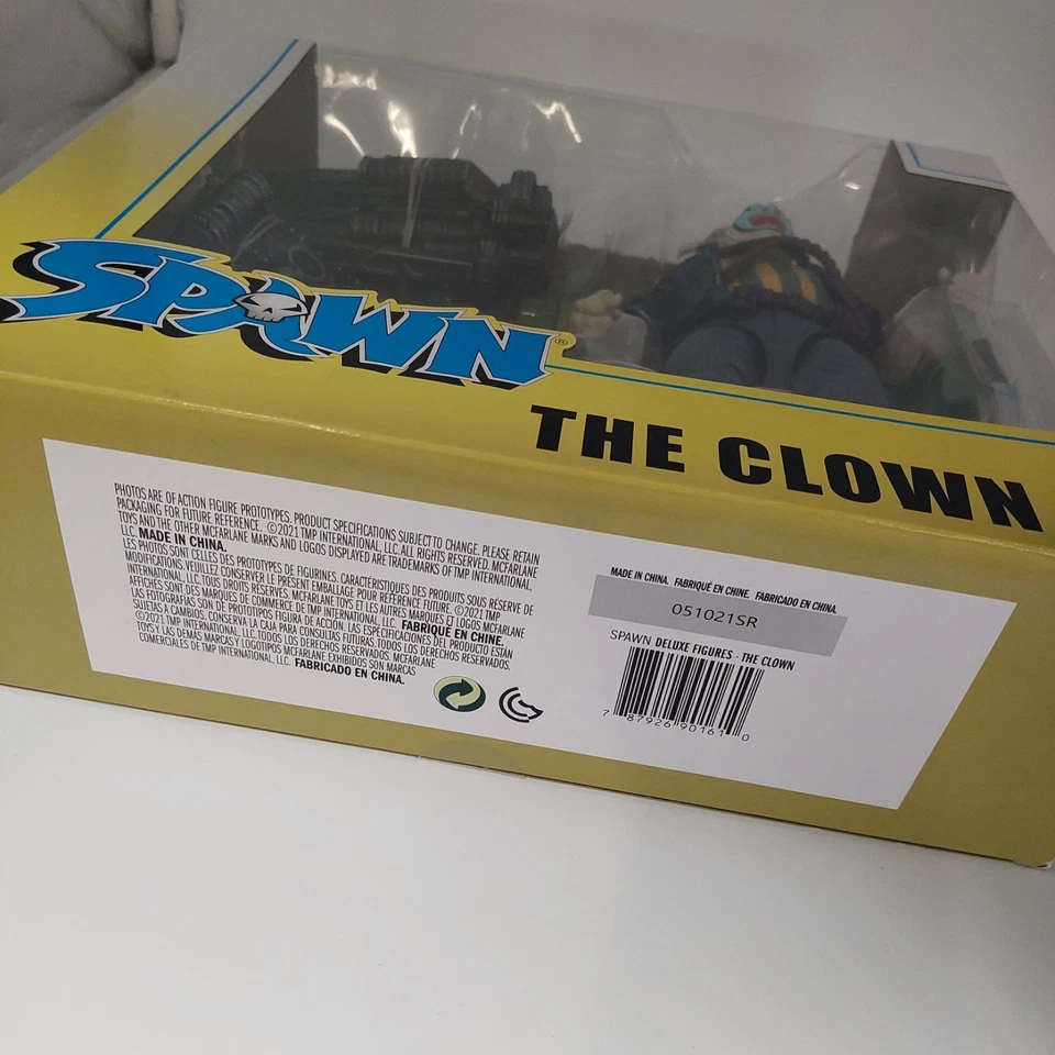 ⭐ Spawn The Clown ⭐ Figur OVP McFarlane Toys 14+ 22 moving Parts Deluxe Figures - Bild 2 von 4