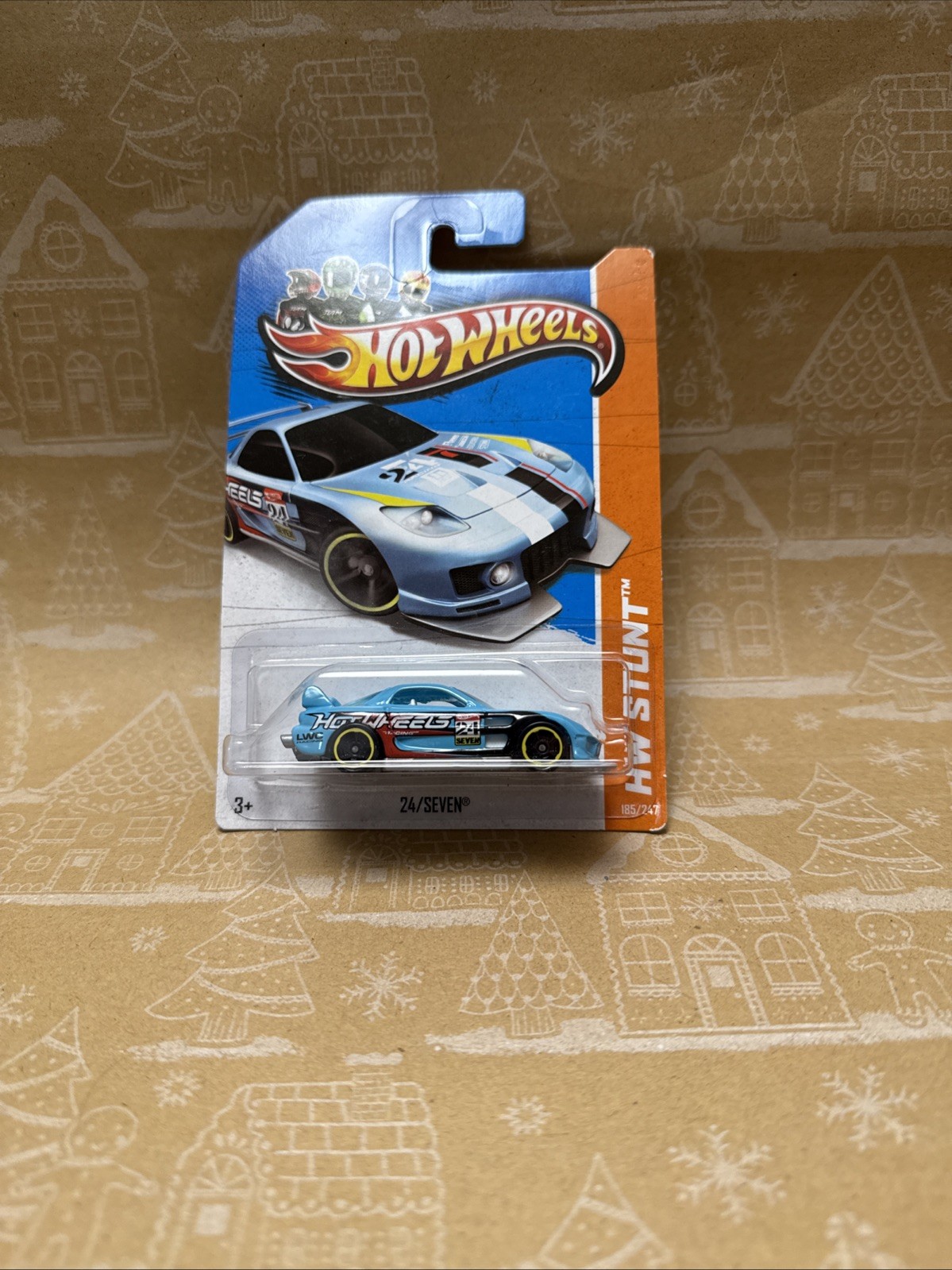 Hot Wheels 2012 HW STUNT 24/SEVEN (RX-7) 185/247 V5489-09A0C