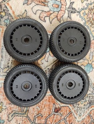 Arrma TLR Typhon Buggy Dboots EXABYTE Tires & 17mm Black Aero Dish Wheels 6S BLX