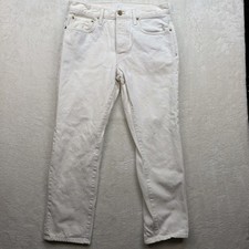 Sid Mashburn Jeans Men 32x32 Button Fly Straight Leg USA Made Classic Denim
