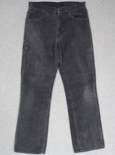 II03423 GREAT VINTAGE 1970s  JC PENNEY  GREY CORDUROY PANTS msr 31"x28" 