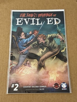Evil Dead 2 Revenge of Evil Ed #2 Space Goat Productions Comics 2017 NM RARE