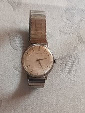 Nachlass,Alte Handaufzug Uhr von Prisma ,Incabloc,mit Zugarmband , sie läuft 🙂