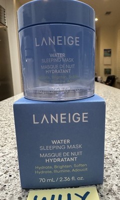LANEIGE Water Sleeping Mask Face Hydrating Cream 2.36oz/70mL EXP 5/2028 FULL SZ