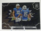 2025 Donruss Optic Justin Herbert/Ladd McConkey Base (RAW)