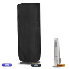 Exokugo Tower Fan Cover for 40-42" Tower Fans, 13x13x42 in, Black
