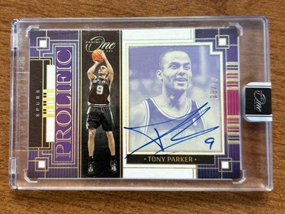 2023-24 Panini One and One Prolific Signatures Tony Parker Jersey Match 9/10 SP