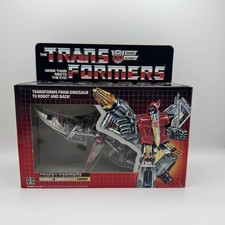 Swoop Complete W BOX & INSERT 1985 Vintage Hasbro G1 Transformers Figure Unused