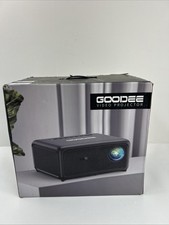 GooDee 4K Smart Projector with WiFi 6  Bluetooth - UHD Movie Projector