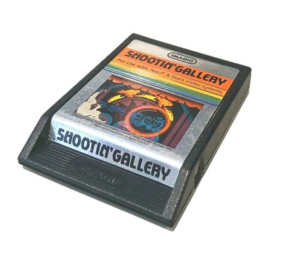 Rare Atari 2600 Game Shooting Gallery IMAGIC 2600+ NTSC 