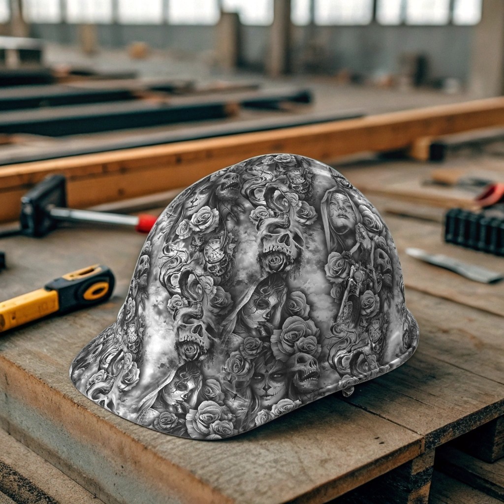 Biker Tattoos 23 - 18"x46" Hydrographic Film Hydro Dipping