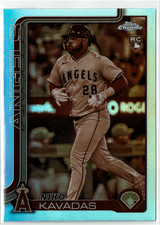 2025 Topps Chrome - Niko Kavadas #20 Sepia Refractor (RC)