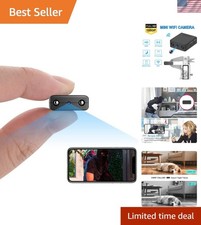 1080P Mini WiFi Security Camera with Night Vision  Motion Detection Alerts
