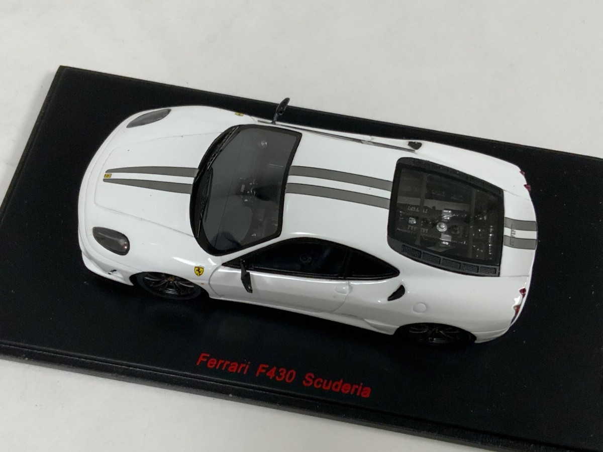 1/43 Red Line Models Ferrari F430 Scuderia in White with Silver