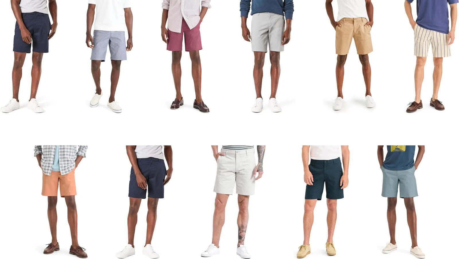 Dockers Men's Ultimate Straight Fit Supreme Flex 9.5" Shorts