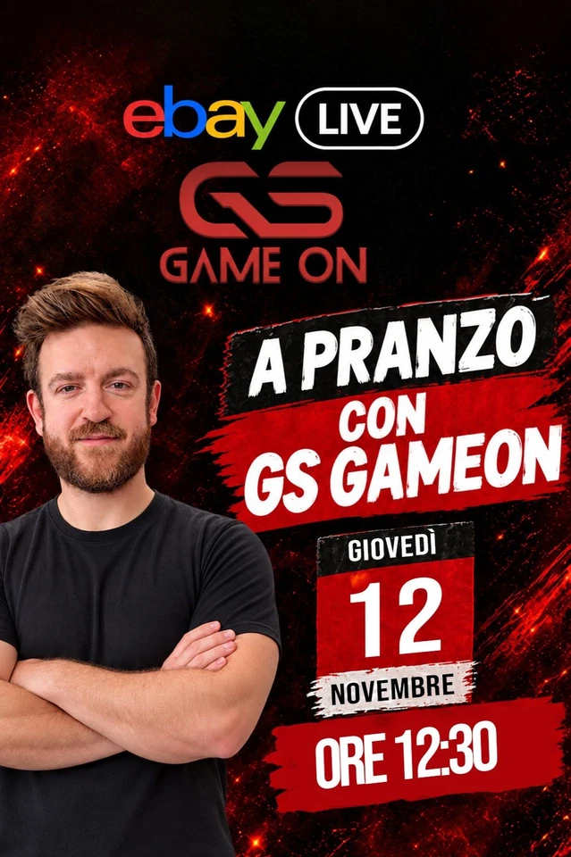 A pranzo con GS-GAMEON - Aste a €1 e Rip&Ship