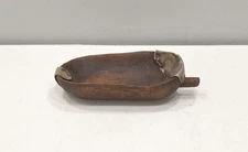 African Wood Bowl Pokot Tribe Native Repairs Kenya