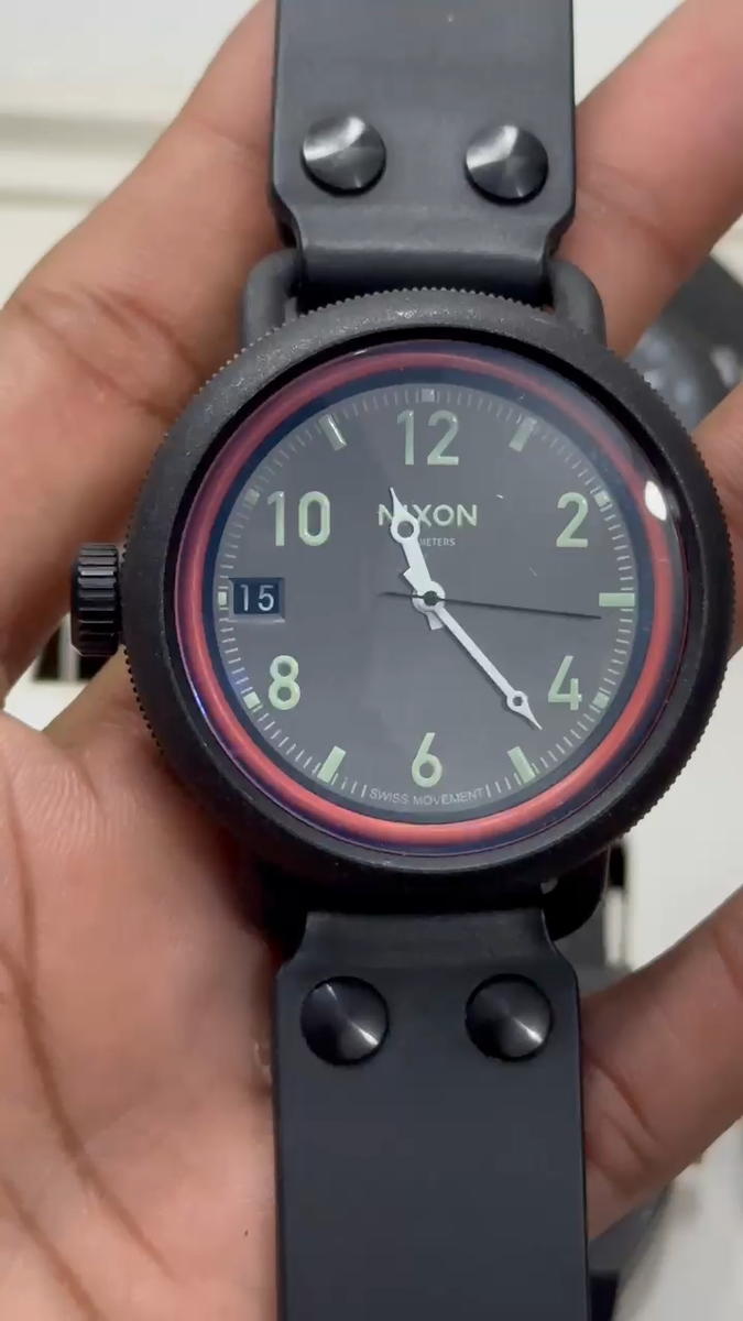 Nixon battle stations ! the october 300M swiss movement 13F1 | eBay
