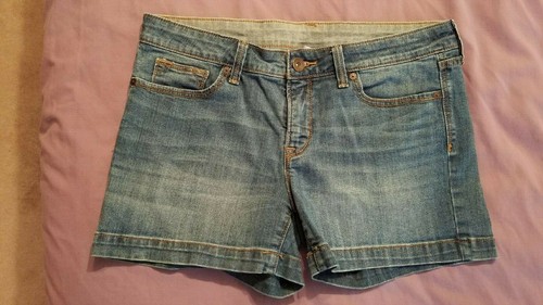 Denim Short Shorts Size 8 Pre Owned 