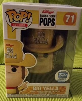 Funko Pop!Ad Icons,Kellogg's, Big Yella # 71,Lim.Edition,Vinylfigur,Neuwertig!!!