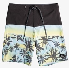 Quiksilver Tarmac Surfsilk Panel 20" Boardshorts Surfing Swim shorts 32  