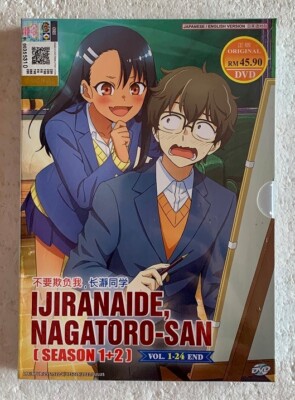 Don't Toy with Me, Miss Nagatoro Season 1+2 Anime DVD (English Dubbed) FREE SHIP