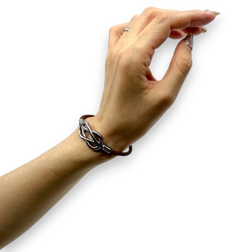Hermes Atame Leather Bracelet in Brown - Picture 18 of 21
