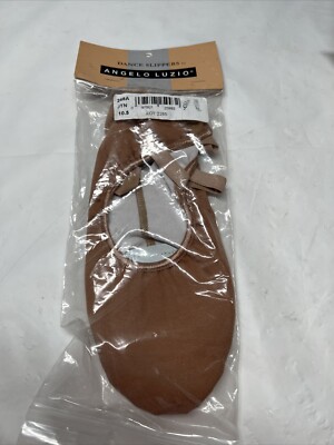 Angelo Luzio 248A Brown Dance Slippers Size