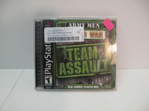 Army Men World War: Team Assault (Sony PlayStation 1, 2001)