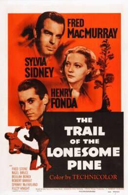The Trail Of The Lonesome Pine poster Fred MacMurray 1936 OLD PHOTO