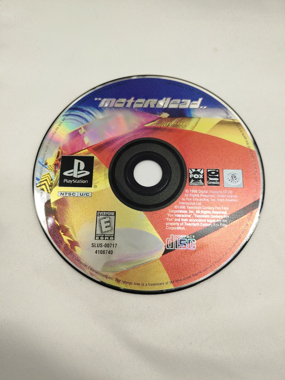 Motorhead PS1 Playstation 1 Video Game | eBay